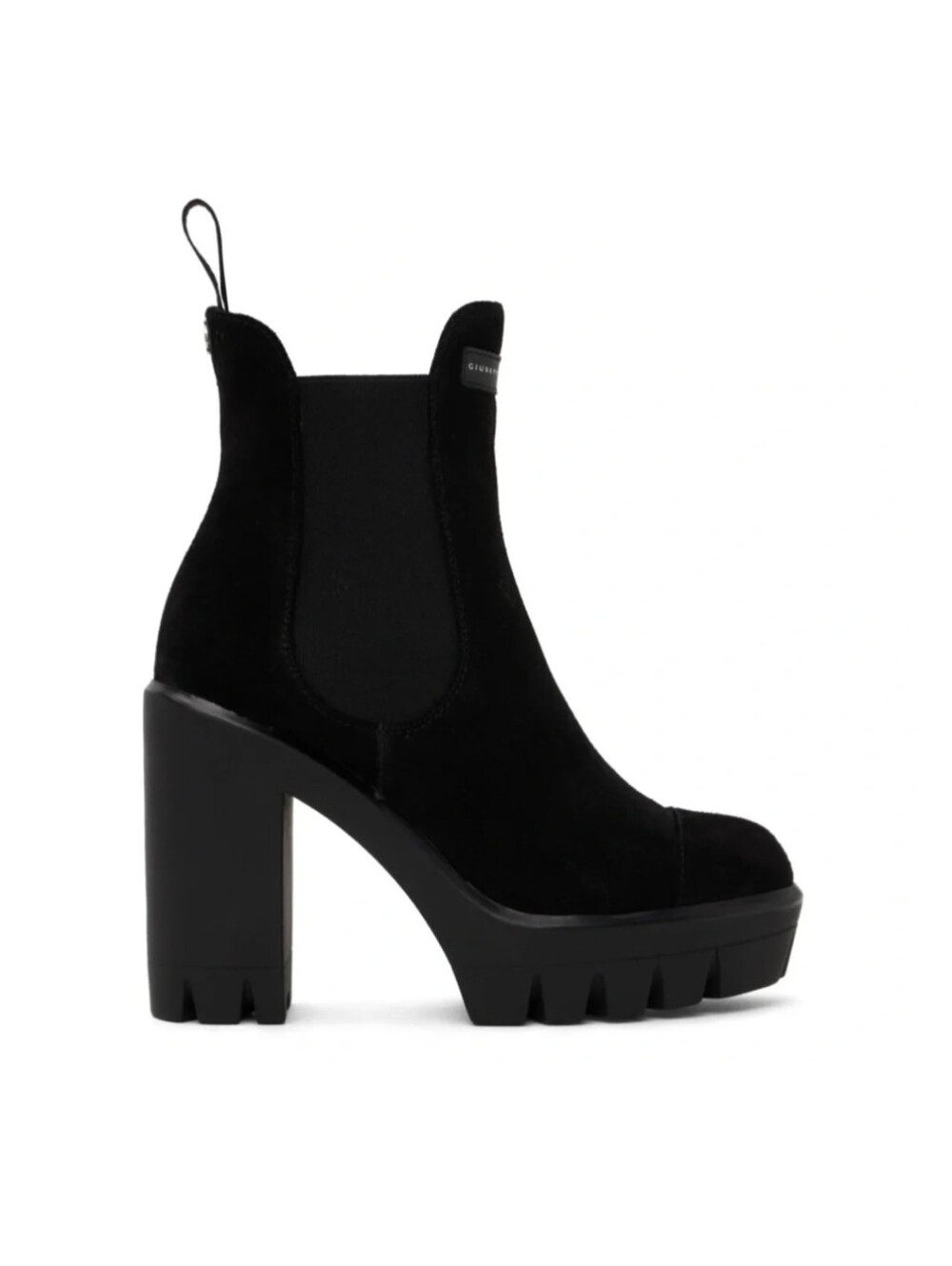 Giuseppe Zanotti Black Tonix Suede Boots Italy 37 US Size 7